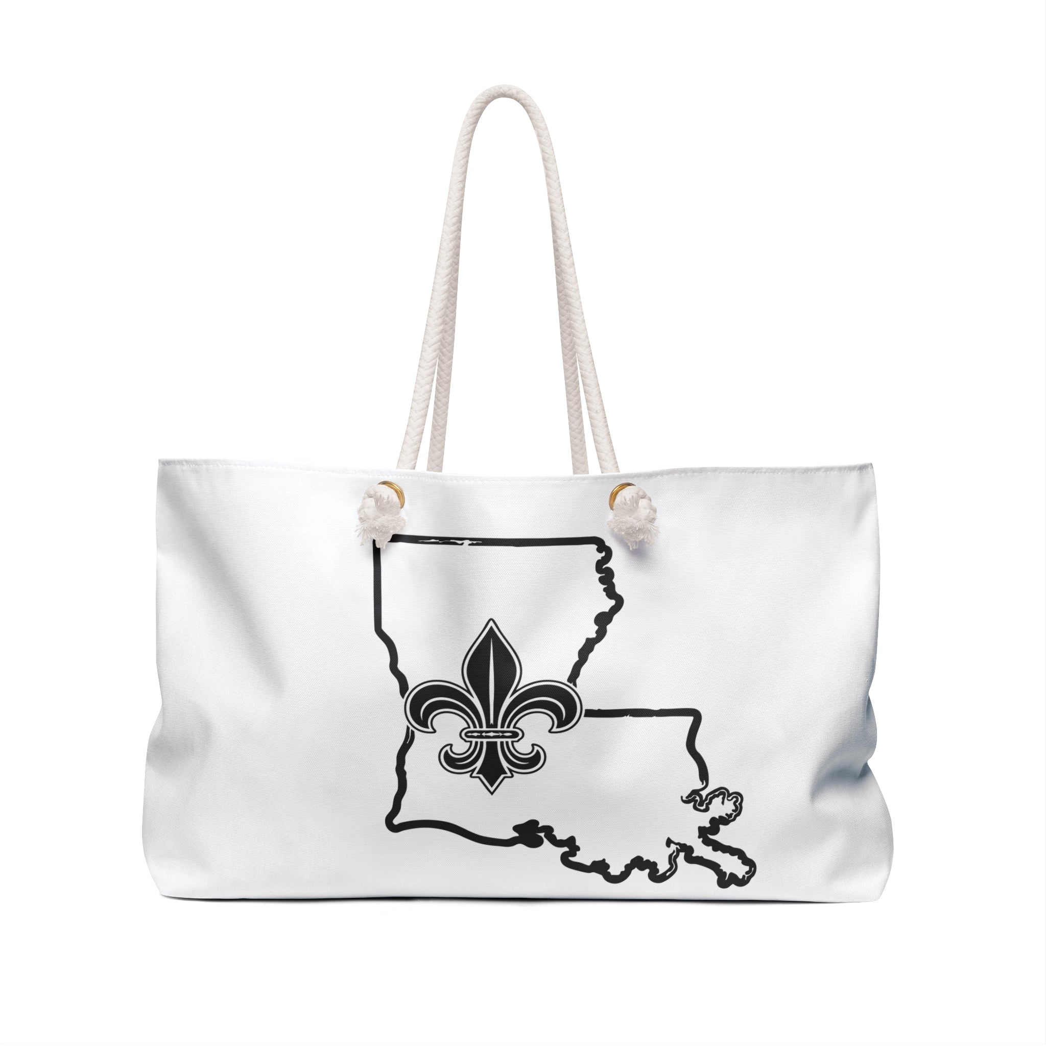 Louisiana Fleur-de-Lis Weekender Bag
