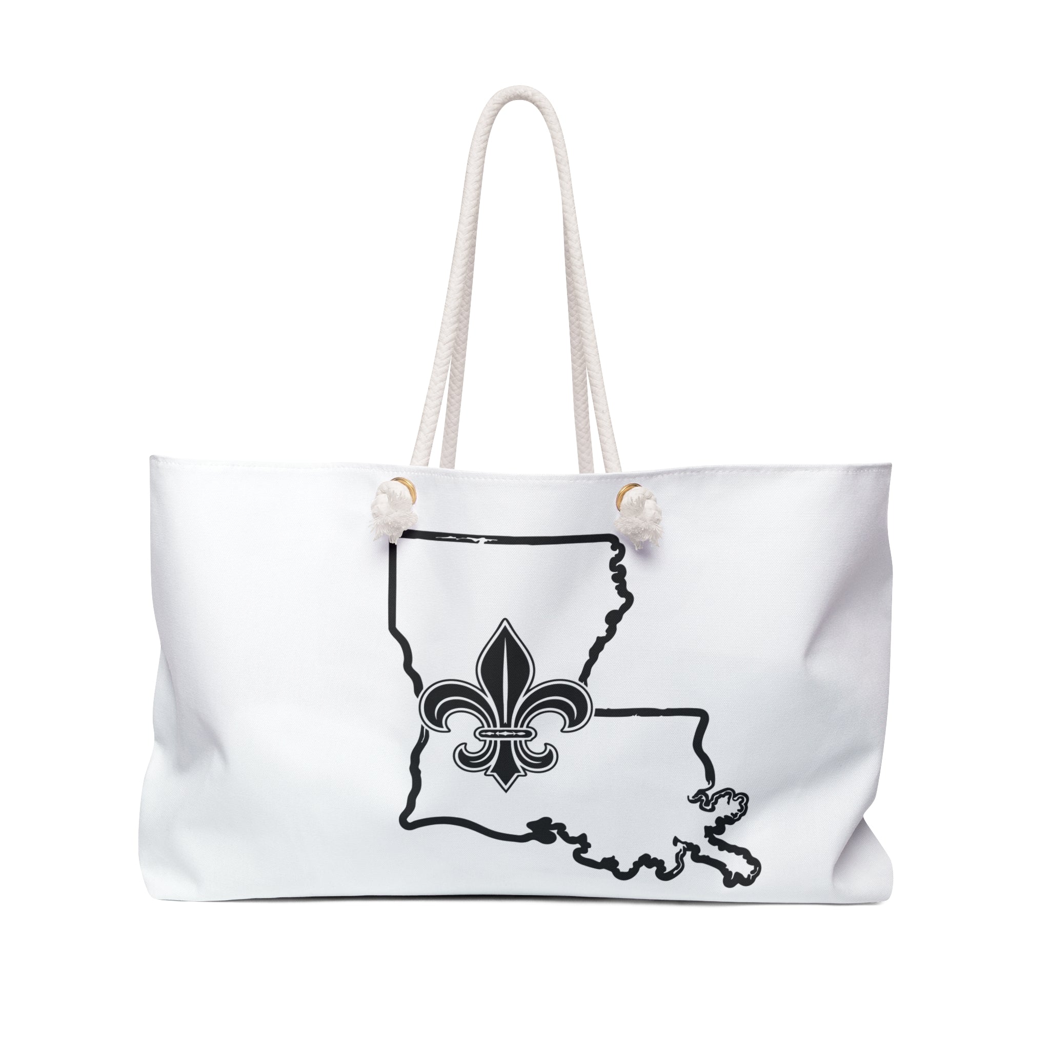 Louisiana Fleur-de-Lis Weekender Bag